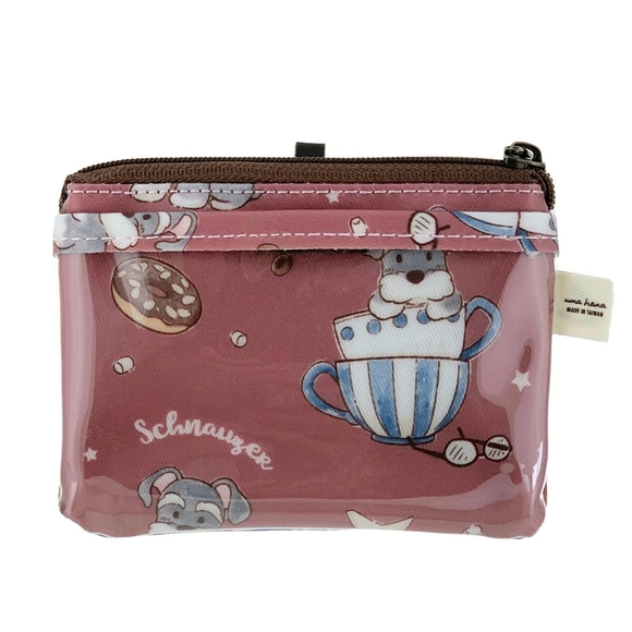 Waterproof Schnauzer Coin Purse Card Pouch Holder - Picture 2 of 12